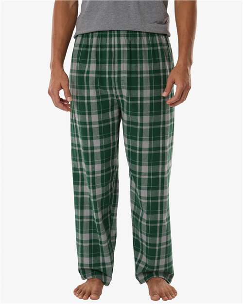 Boxercraft BM6624 Harley Flannel Pants - Green Jordan Plaid