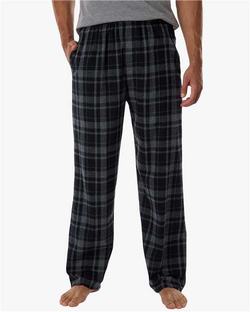 Boxercraft BM6624 Harley Flannel Pants - Black Jordan Plaid
