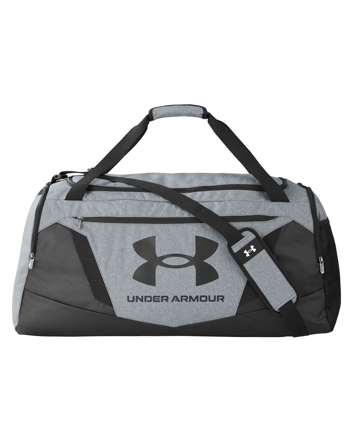 Under Armour 1369224 Undeniable 5.0 LG Duffle Bag - Pitch Grey Medium Heather  Black