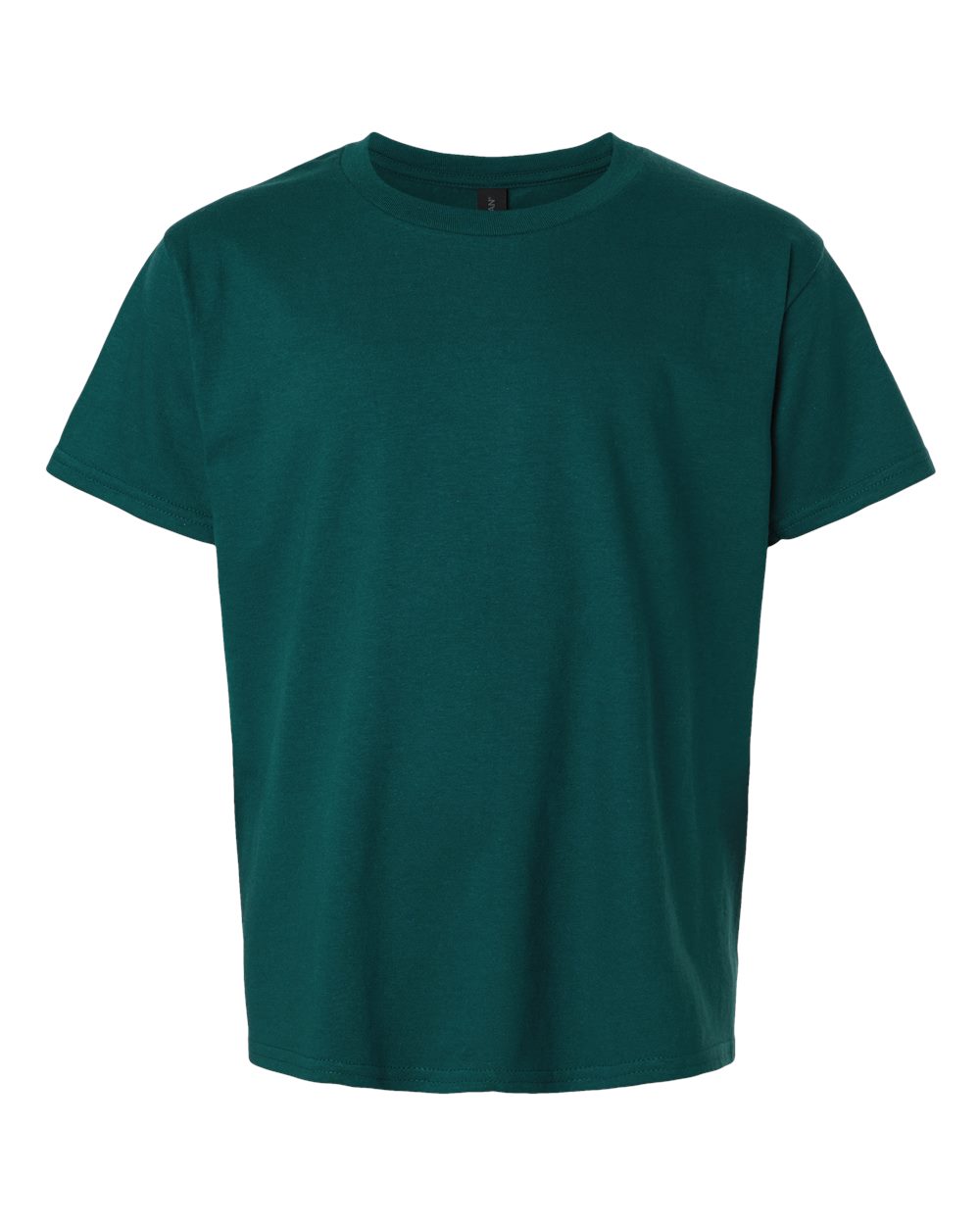 Gildan 64000B Softstyle® Youth T-Shirt - Fan Marine Green (view 2)