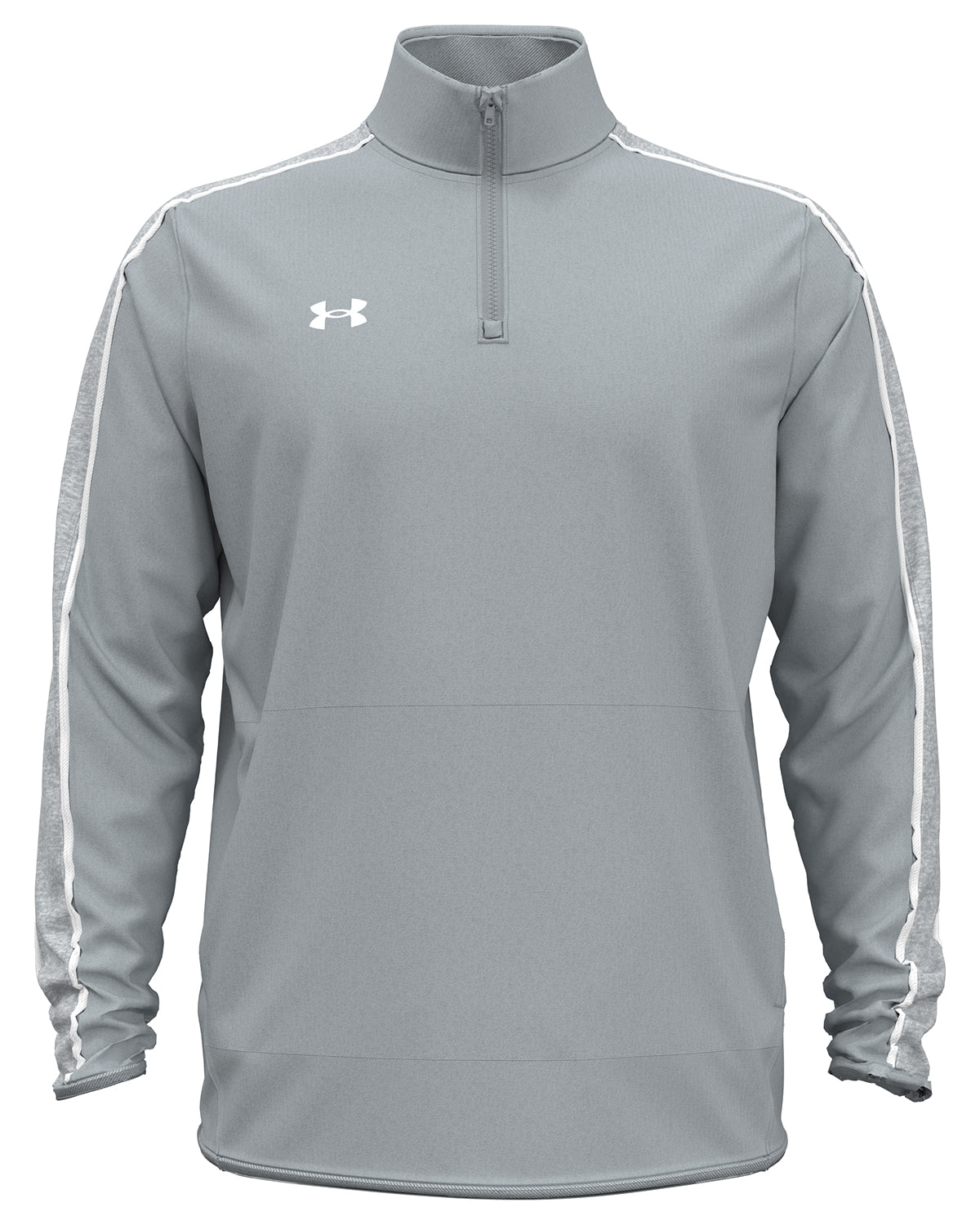 Under Armour 1383260 Command Quarter-Zip Pullover 2.0 - Mod Grey  White
