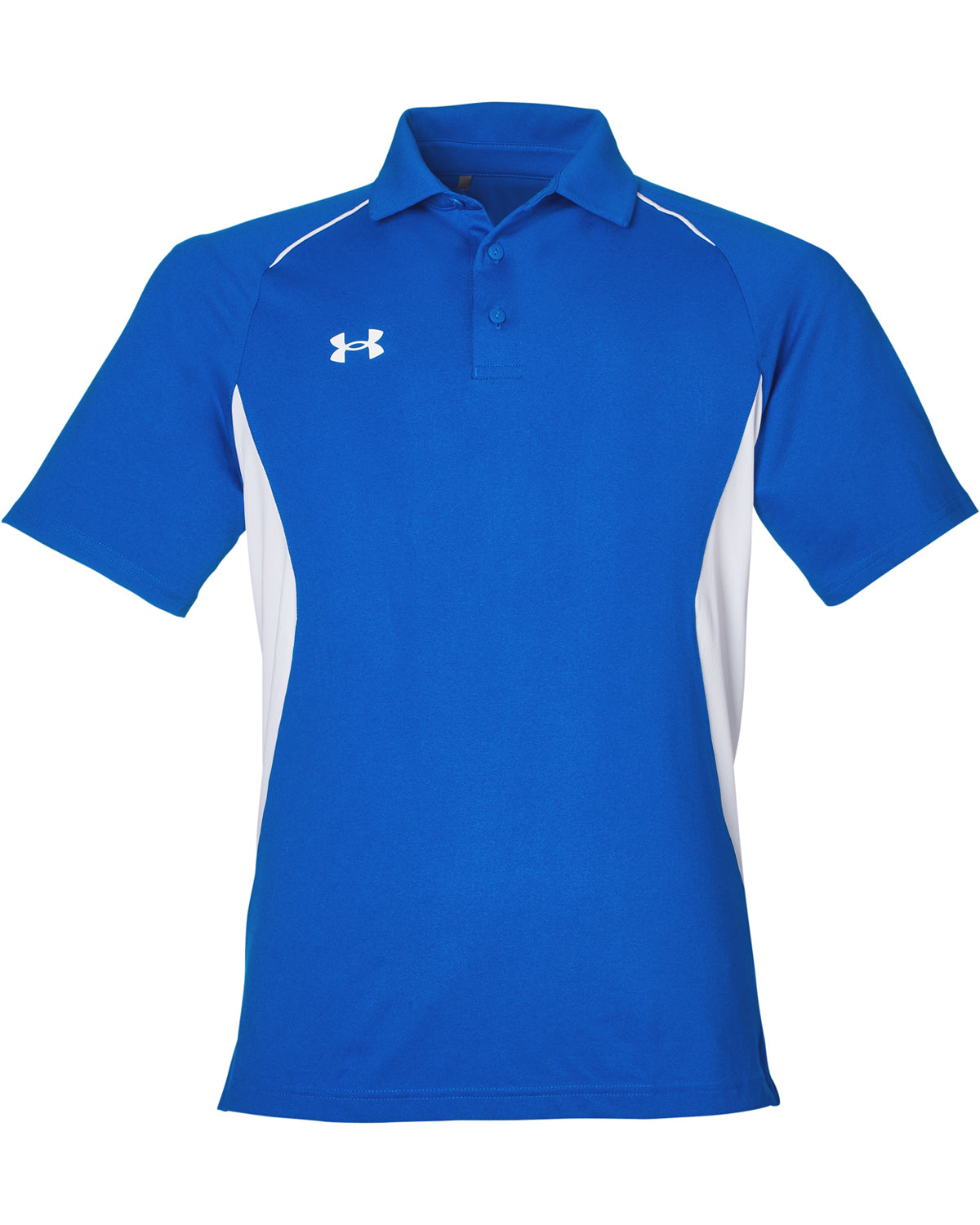 Under Armour 1383263 Title Polo 2.0 - Royal  White