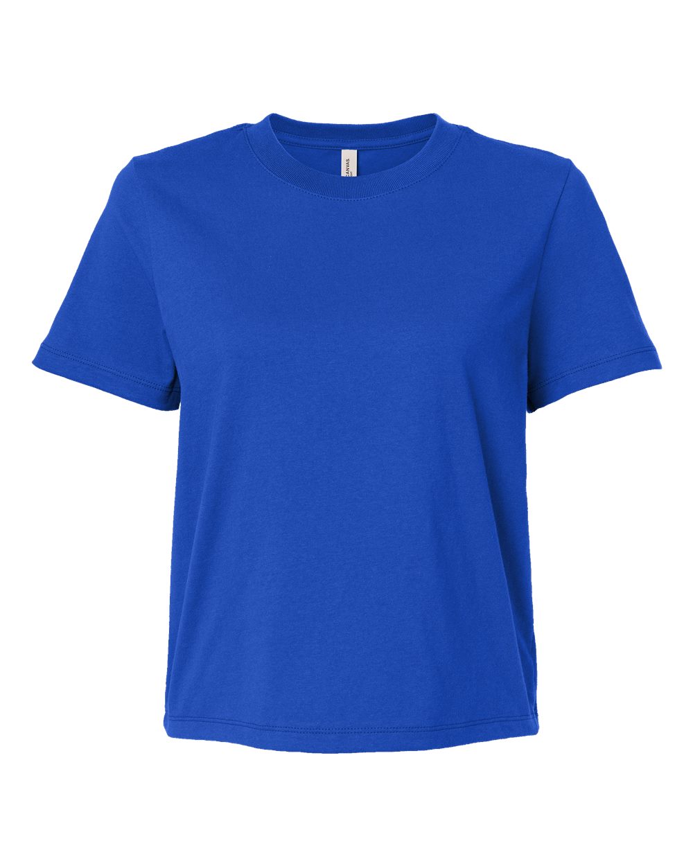 BELLA + CANVAS 6110C Women's 6 oz Heavyweight Tee - 6110 - True Royal