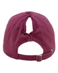 Infinity Her KATE Women's Peach Twill Cap - Berry - back