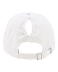 Infinity Her KATE Women's Peach Twill Cap - White - back