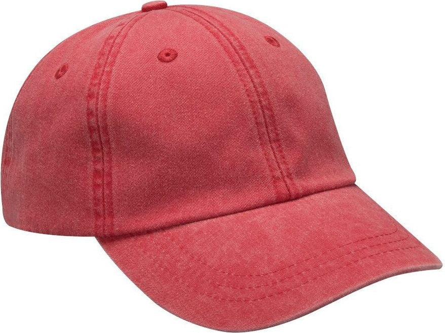 Adams Headwear EP101 Essentials Pigment Dyed Cap - Nautical Red