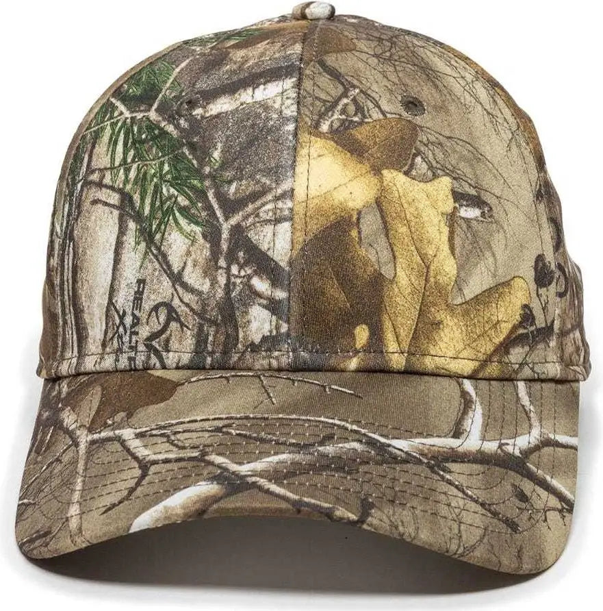 Oc Sports Pfc-100 Adjustable Cap - Realtree Xtra - 6 7/8’’ - 7 1/2’’
