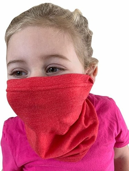 Next Level MG107 Youth General Use Neck Gaiter - Vintage Red