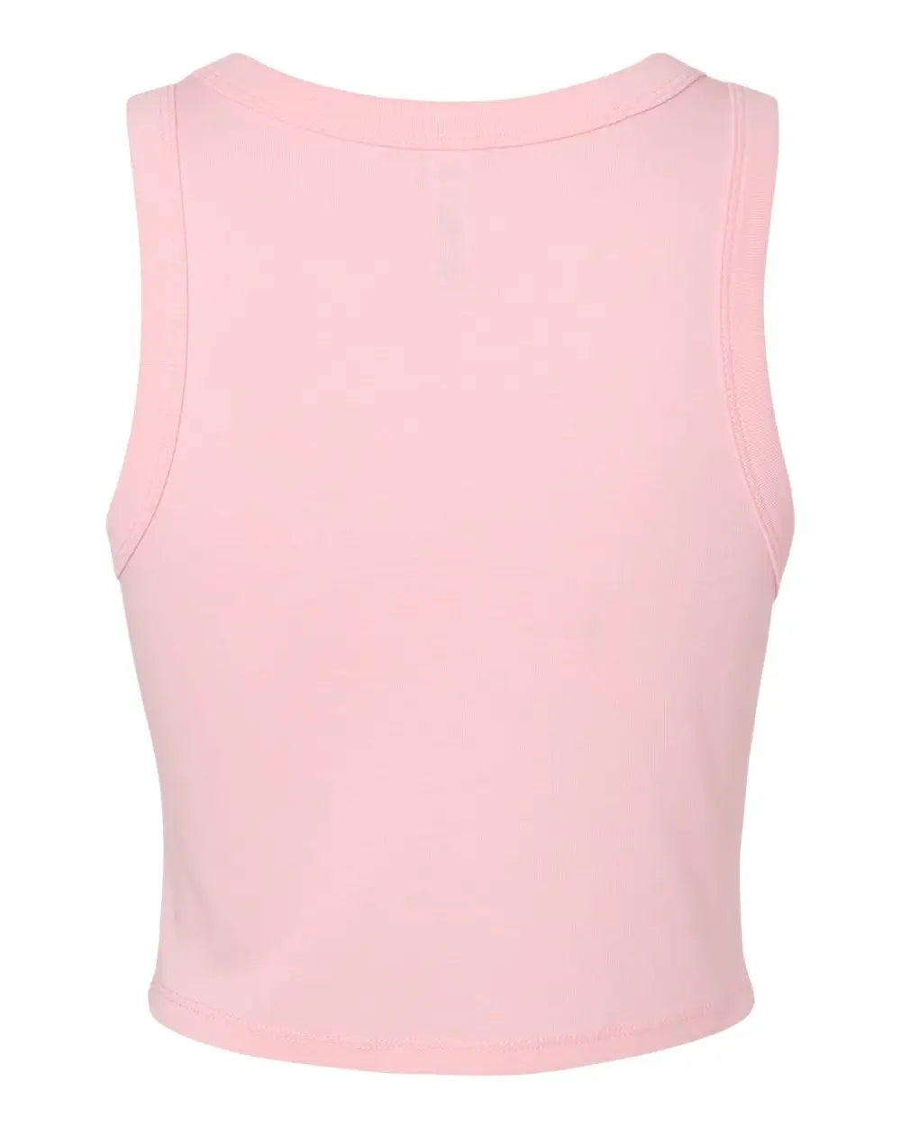 Bella + Canvas 1019 Women’s Micro Rib Racer Tank - Solid Pink Blend - Xs