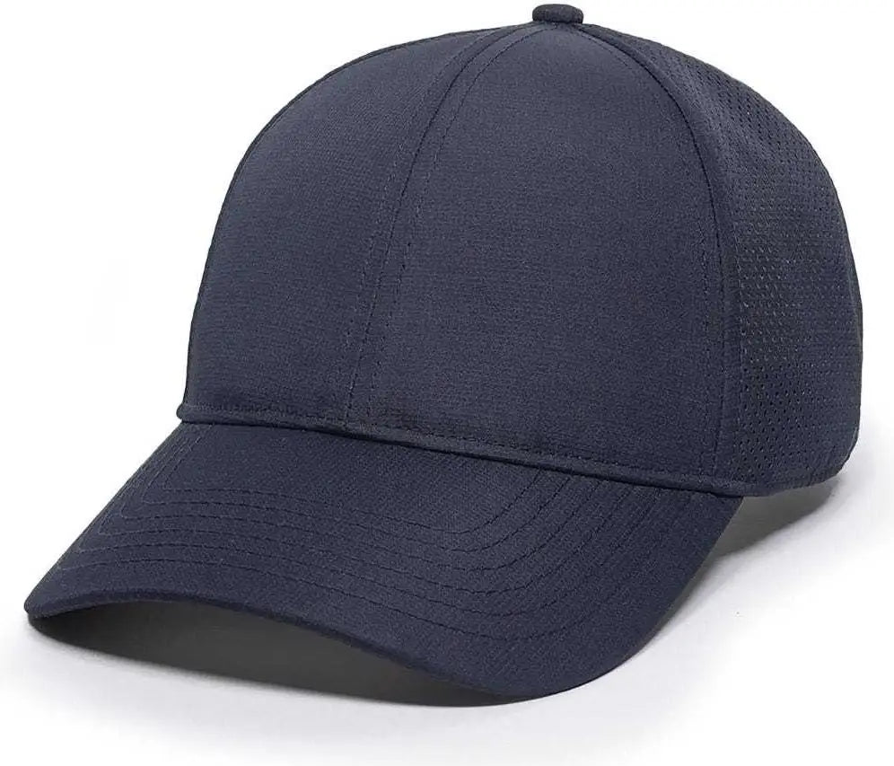 Oc Sports Oc803 Adjustable Mesh Back Solid Color Cap - Navy - 6 7/8’’ - 7 1/2’’