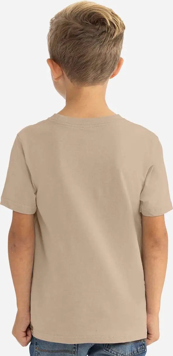 Next Level 3310 Youth Cotton T-shirt - Tan