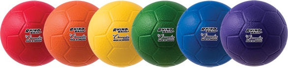 Champion Sports RSSET Rhino Skin High Bounce Soccer Ball - Set