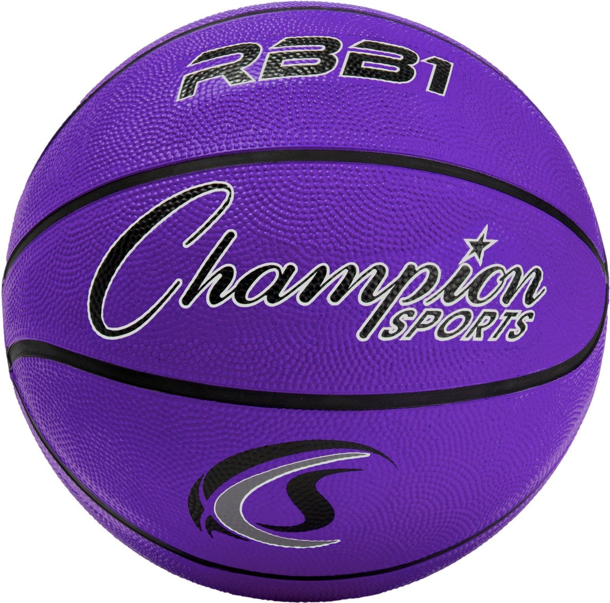 Champion Sports RBB1 Size 7 Rubber Basketball - Ea