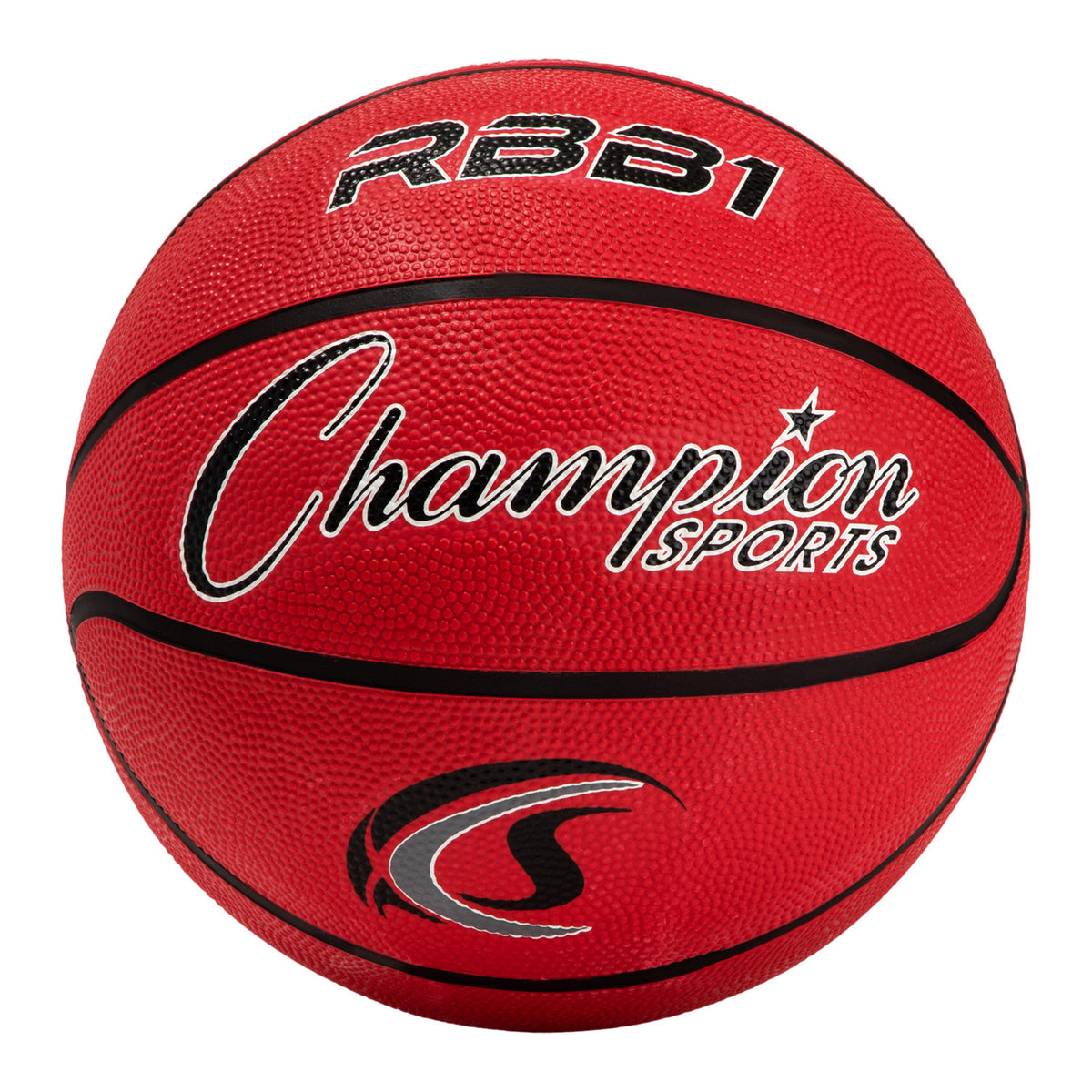 Champion Sports RBB1 Size 7 Rubber Basketball - Ea