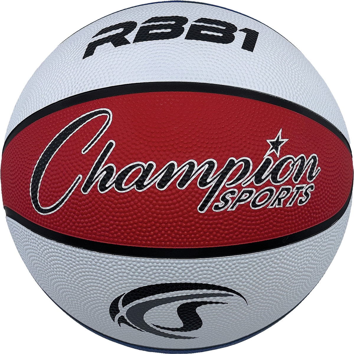 Champion Sports RBB1 Size 7 Rubber Basketball - Ea