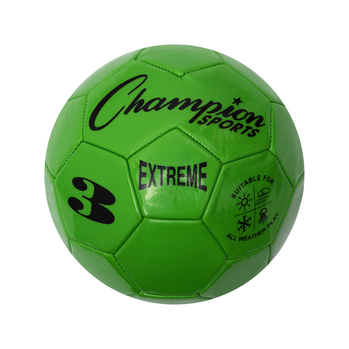 Champion Sports EX3 Extreme Soccer Ball Size 3 - Ea