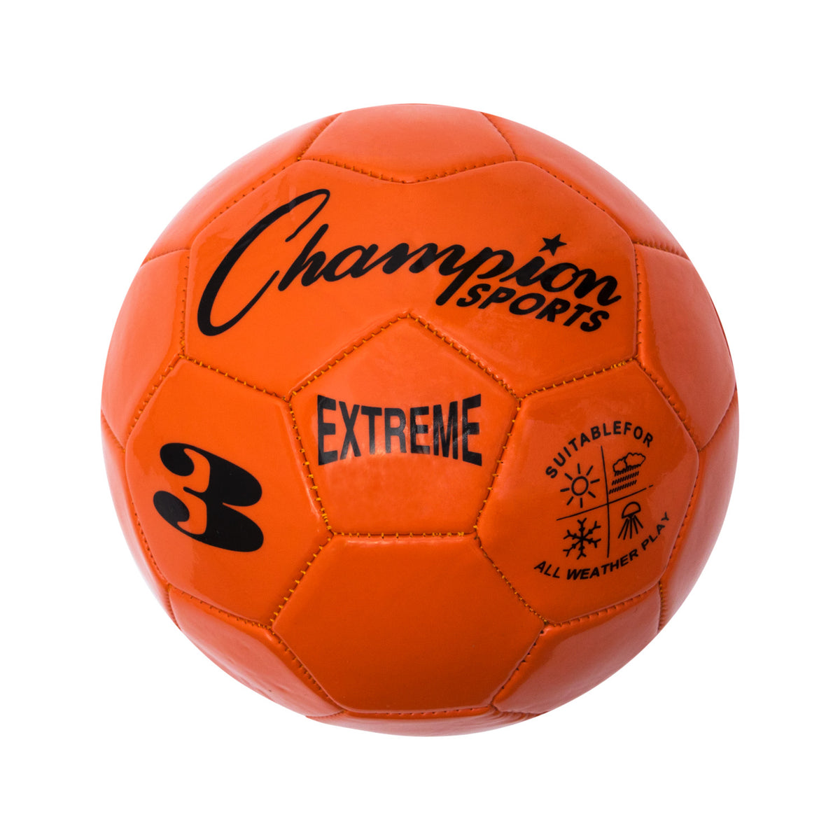 Champion Sports EX3 Extreme Soccer Ball Size 3 - Ea
