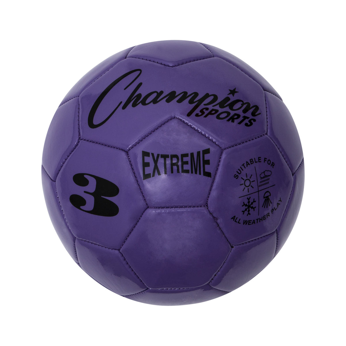 Champion Sports EX3 Extreme Soccer Ball Size 3 - Ea