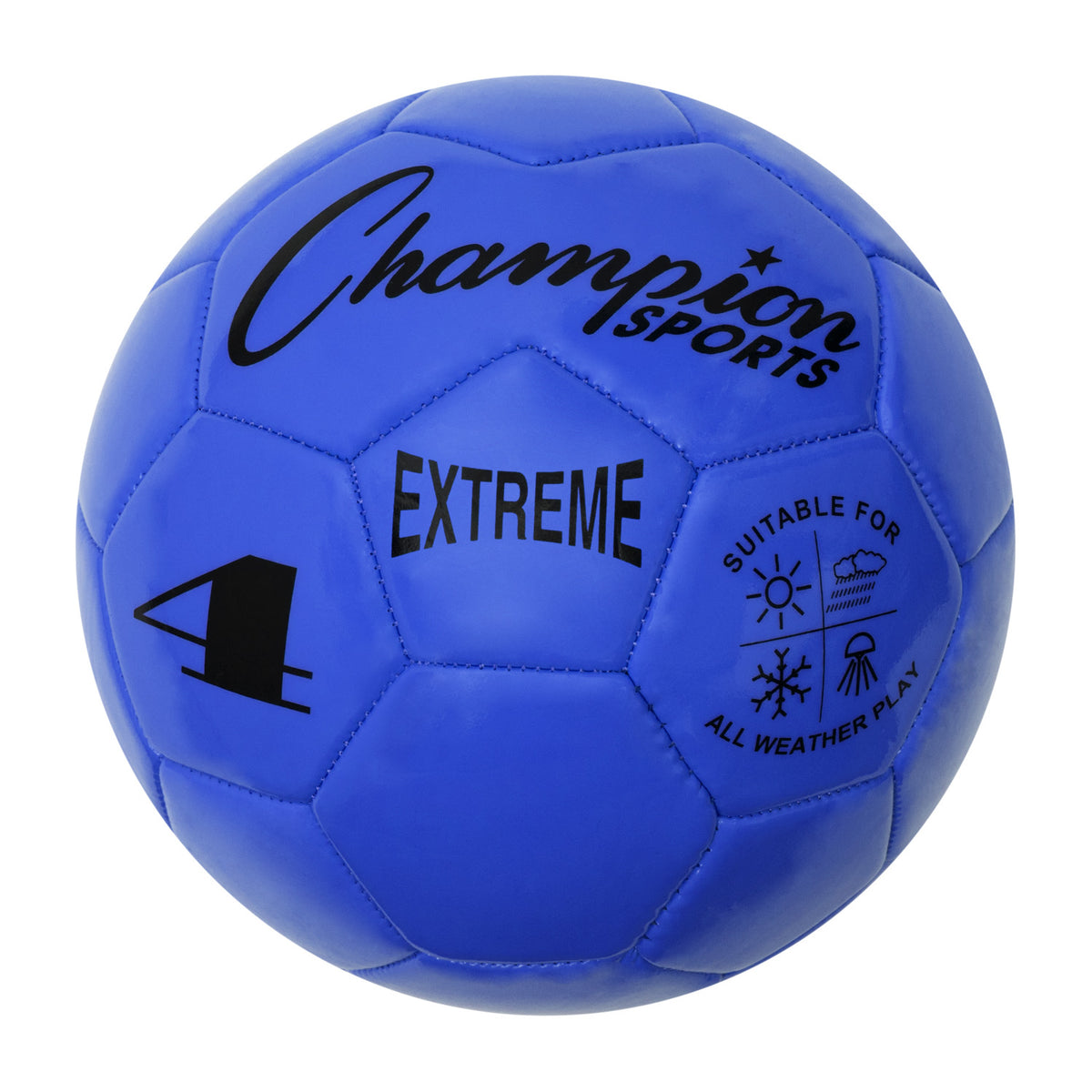Champion Sports EX4 Extreme Soccer Ball Size 4 - Ea