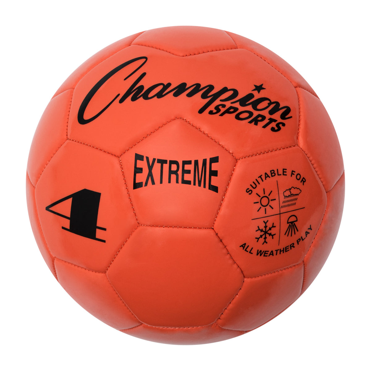 Champion Sports EX4 Extreme Soccer Ball Size 4 - Ea