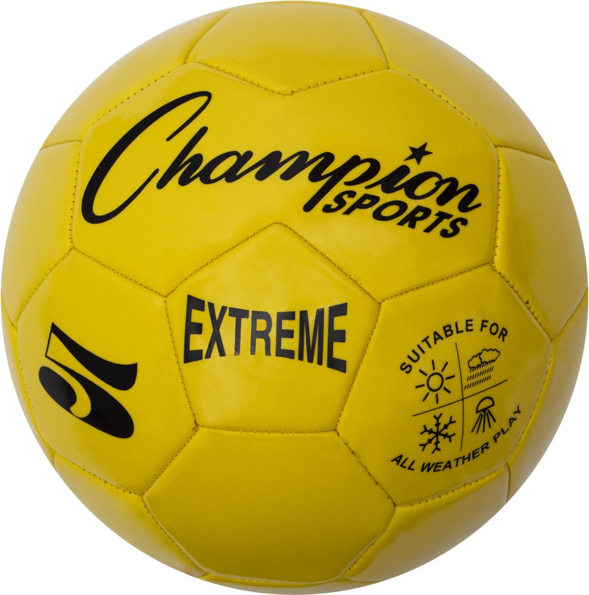 Champion Sports EX5 Extreme Soccer Ball Size 5 - Ea