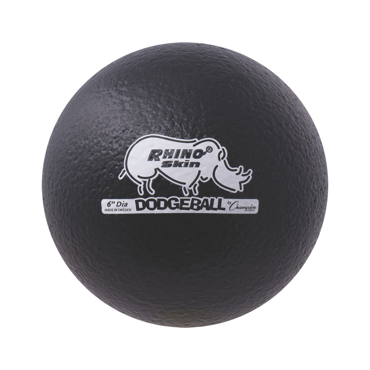 Champion Sports RXD6 6&quot; Rhino Skin Low Bounce Dodgeball - Ea