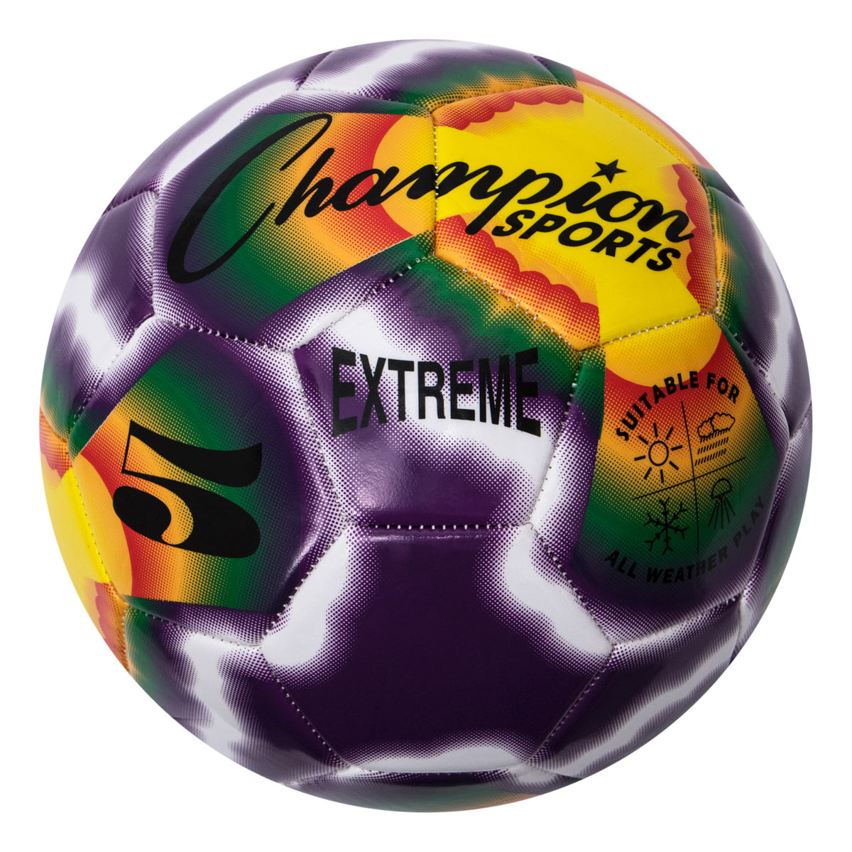 Champion Sports EX5 Extreme Soccer Ball Size 5 - Ea