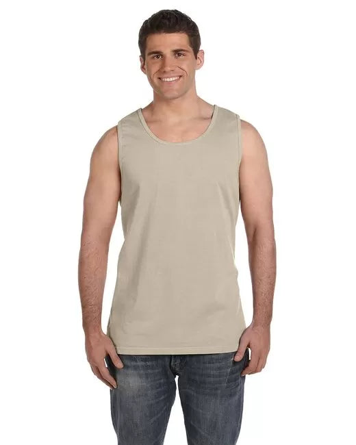 Bayside 6500B USA-Made Tank Top - 6500 - Sand