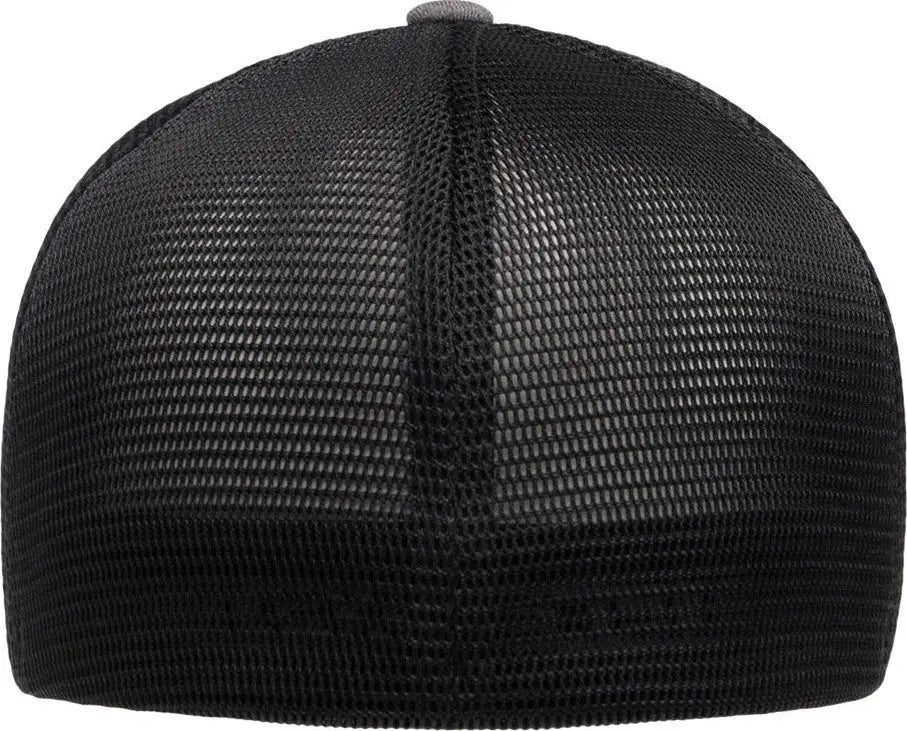 Flexfit 5511up Unipanel™ Trucker Cap - Melange Heather Black - Gray / S/m