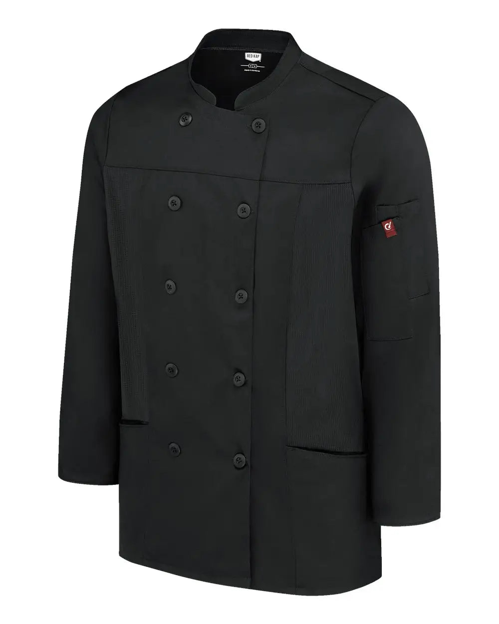 Chef Designs 053w Women’s Deluxe Airflow Coat - Black