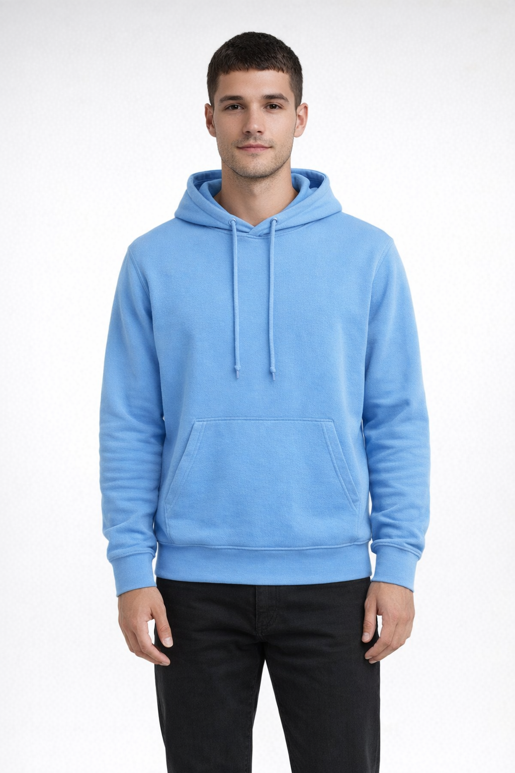 Columbia Blue FUNDAMENTAL FLEECE HOOD