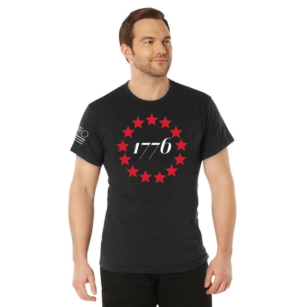 1776 T-shirt - Black