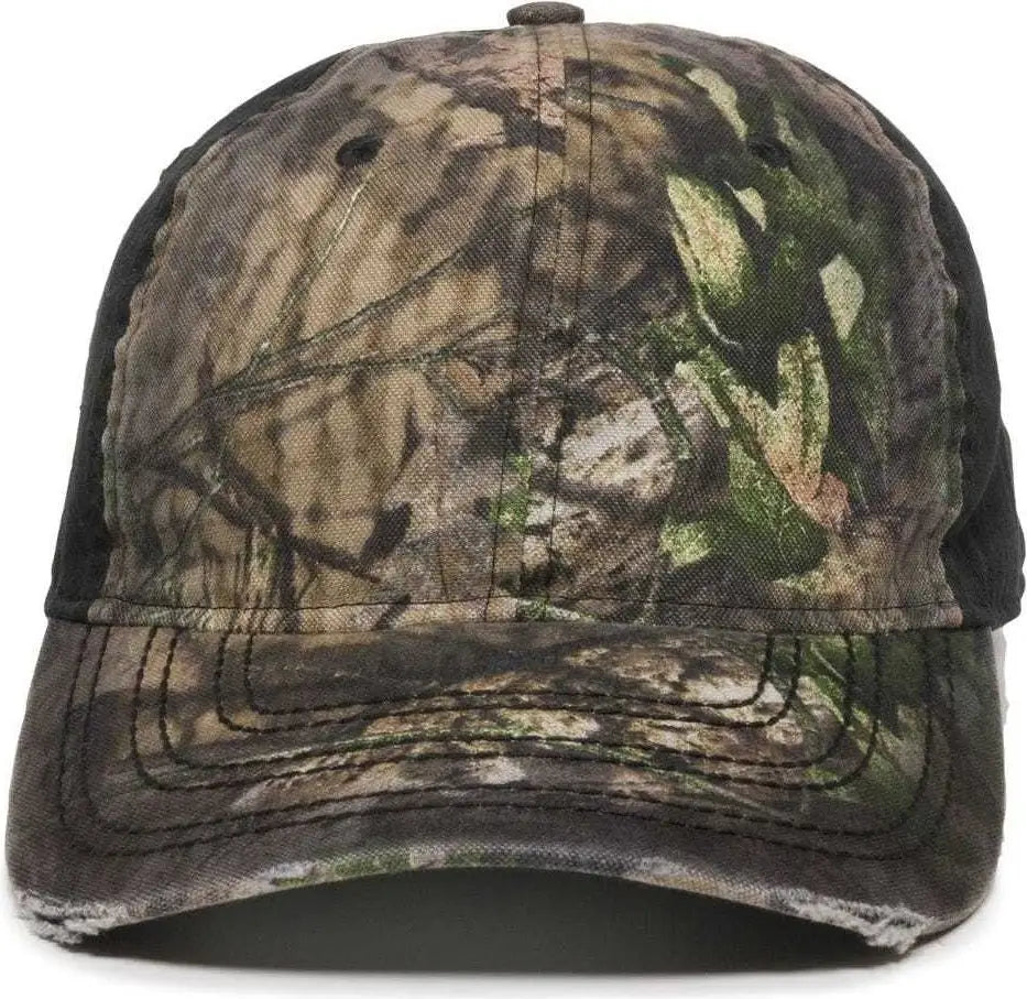 Oc Sports Osc-101 Adjustable Cap - Mossy Oak Break-up Country Black - 6 7/8’’ - 7 1/2’’