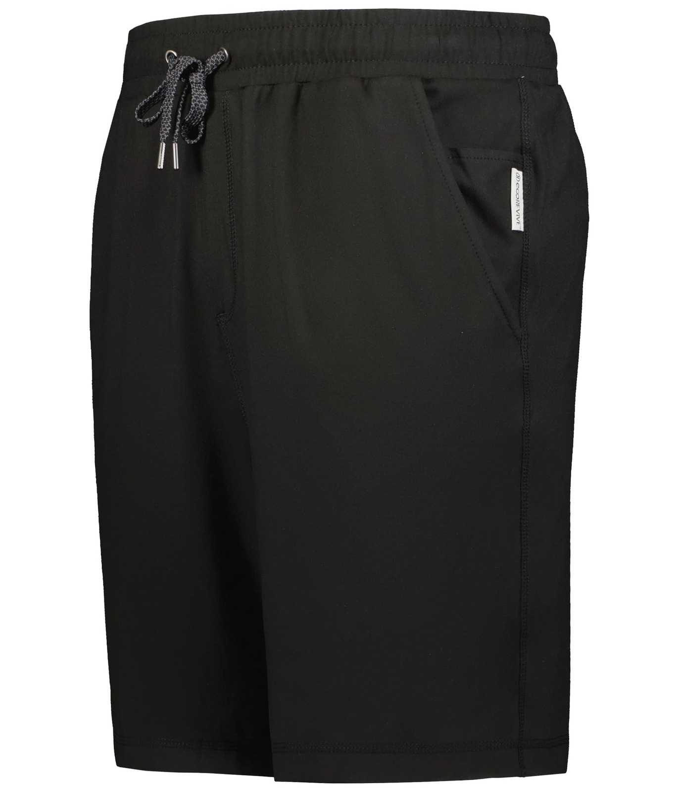 Holloway 223504 Ventura Soft Knit Shorts - Black - HIT a Double - 1