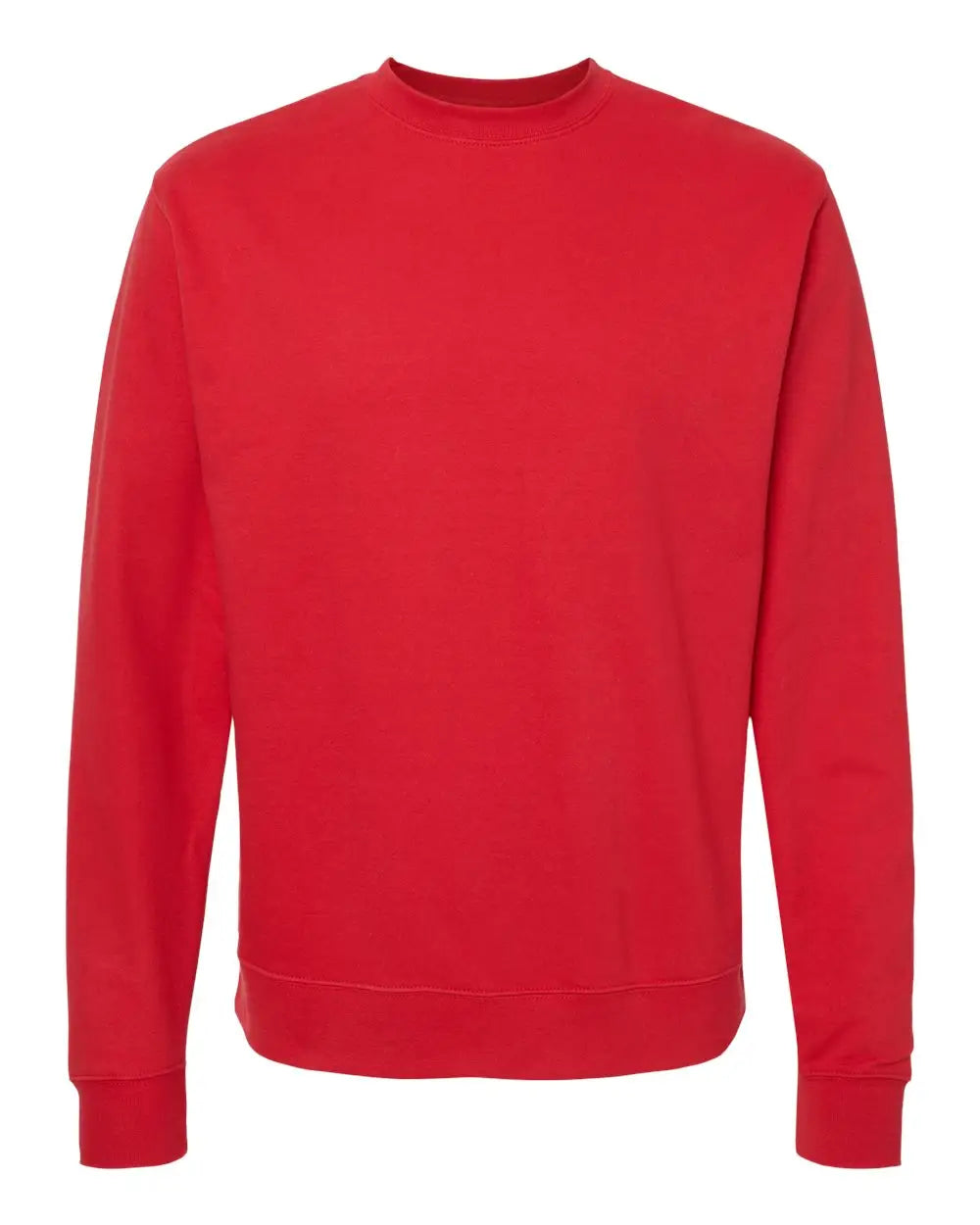 Independent Trading Co. Ss3000 Midweight Crewneck Sweatshirt - Red - Xs