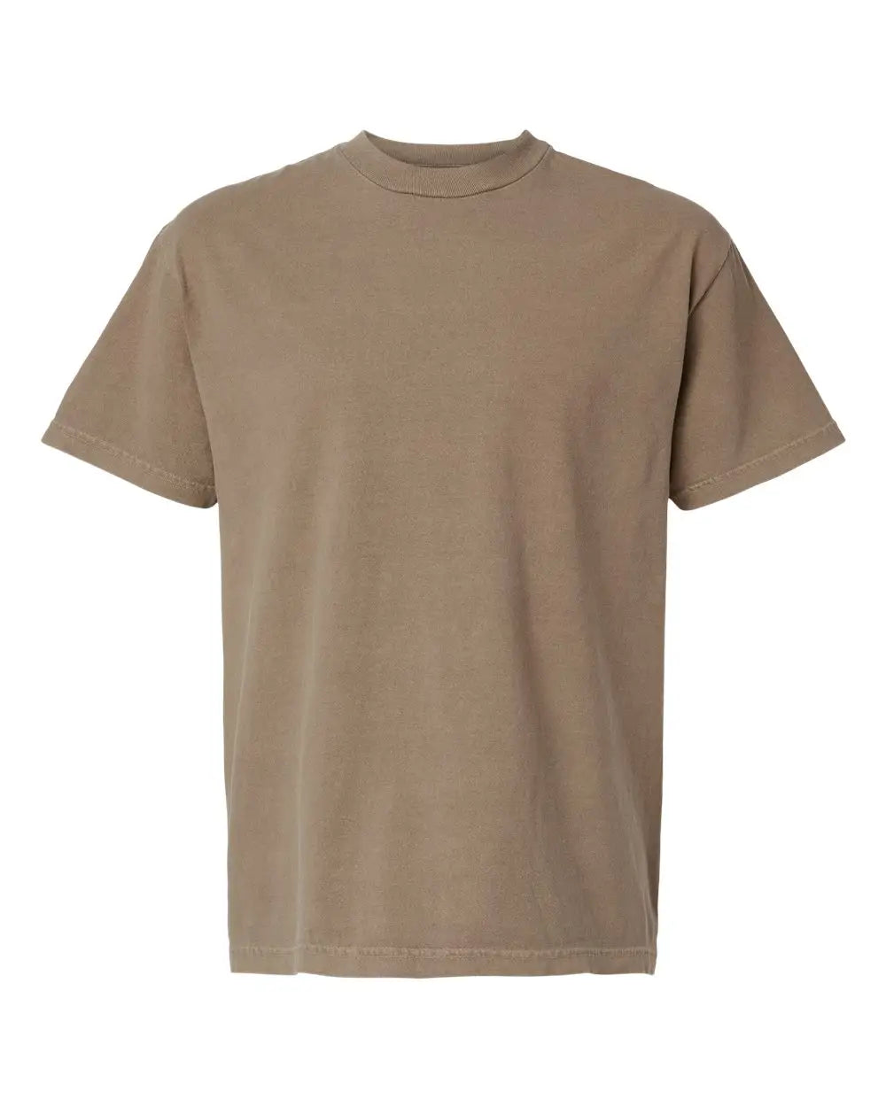 American Apparel 1301gd Garment-dyed Heavyweight Cotton Tee - Faded Brown - s