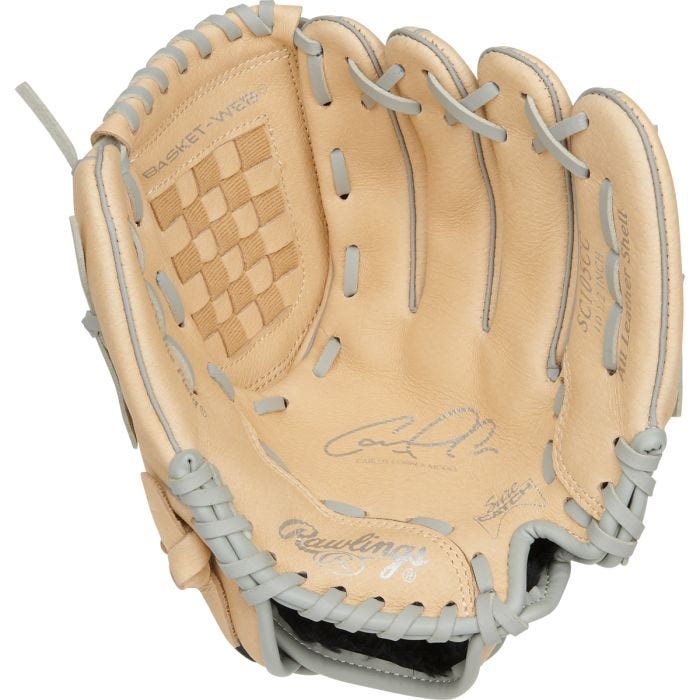Rawlings Sure Catch 10.5 in Baseball Infield Glove SC105CC - Camel