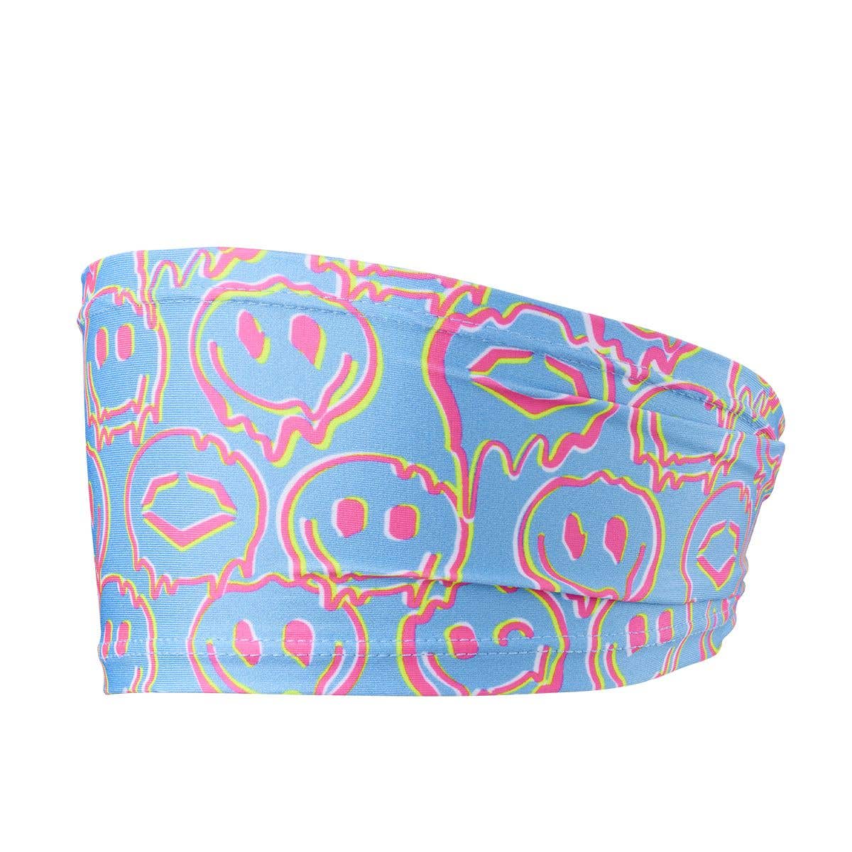 EvoShield Happy Melt Adult Headband - Victory Blue - HIT a Double - 2