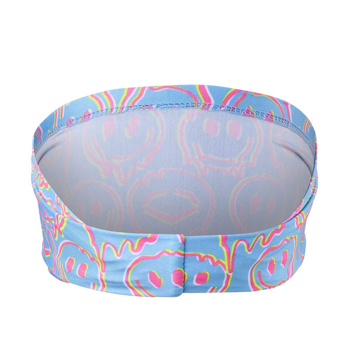 EvoShield Happy Melt Adult Headband - Victory Blue - HIT a Double - 3