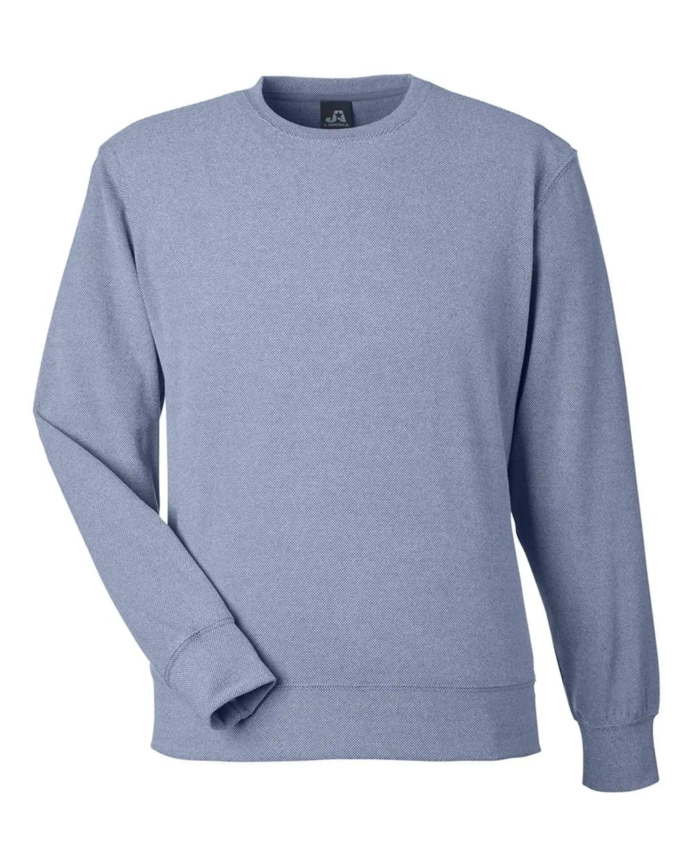 J. America 8761 Element Fleece Crewneck Sweatshirt - Navy - s