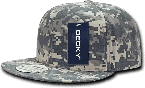 Decky 360 Ripstop Snapback Cap - Army Digicam - one Size Fits Most