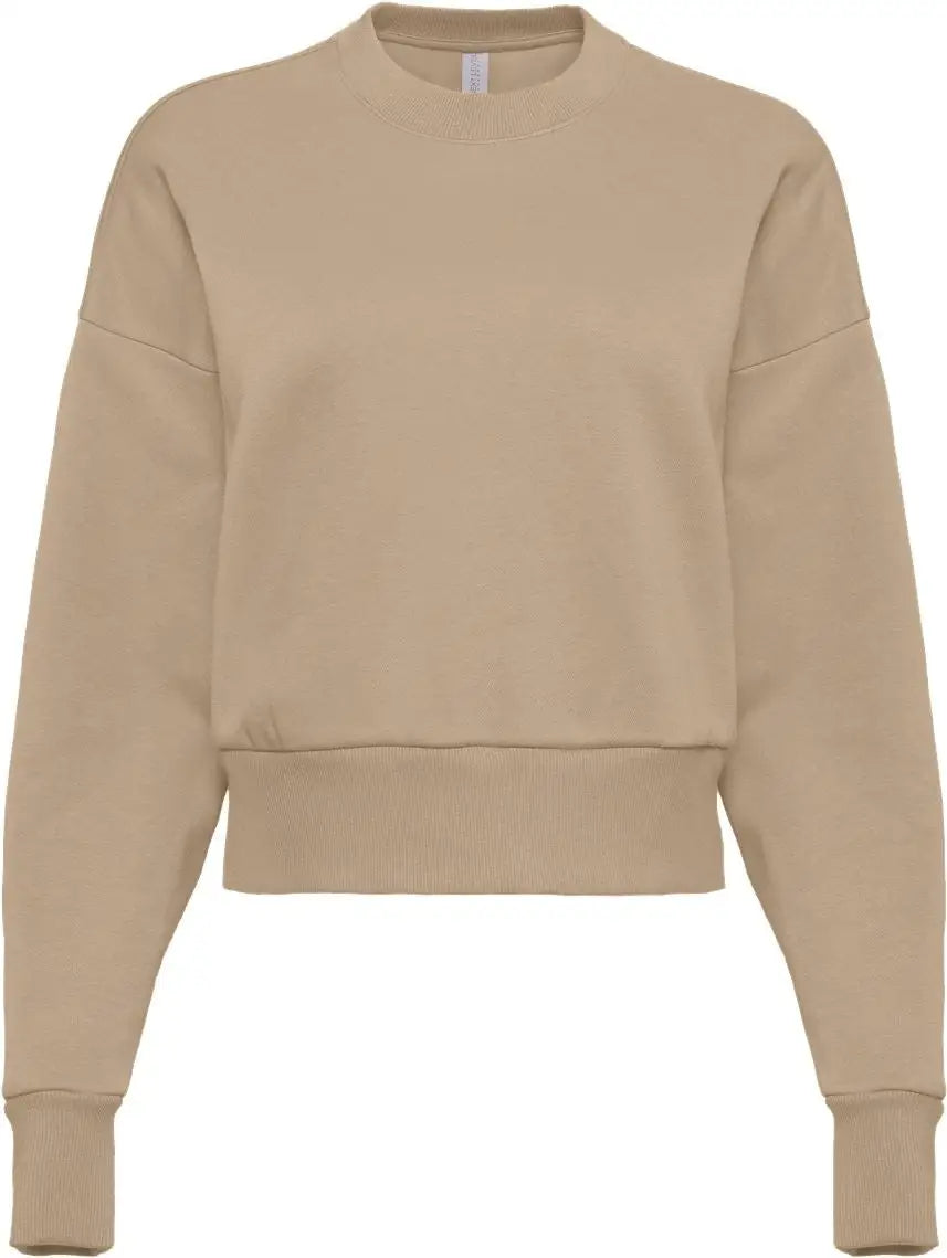 Next Level 9087 Women’s Heavyweight Sweatshirt - Tan - Ladies Xs