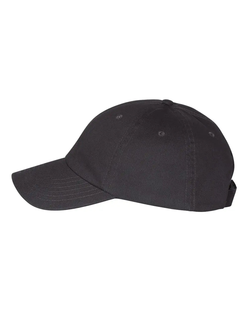 Valucap Vc200 Brushed Twill Cap - Charcoal - one Size Fits Most