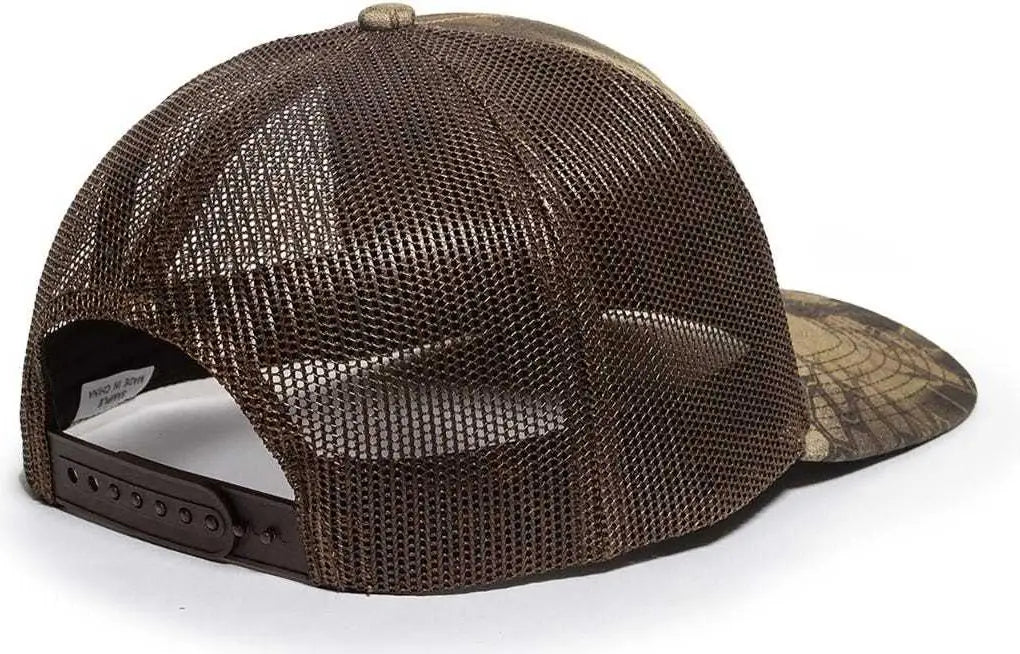 Oc Sports Oc771camo Adjustable Mesh Back Cap - Kryptek Highlander Brown - 6 7/8’’ - 7 1/2’’
