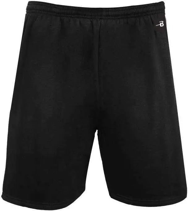 Badger Sport 2217 Athletic Fleece Youth 7’’ Short - Black - Xl