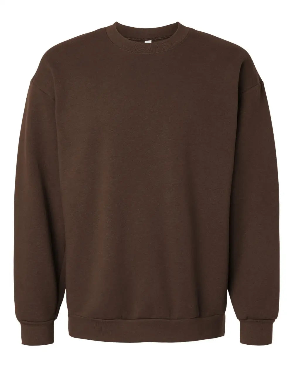 American Apparel Rf496 Reflex Fleece Crewneck Sweatshirt - Brown - Xs