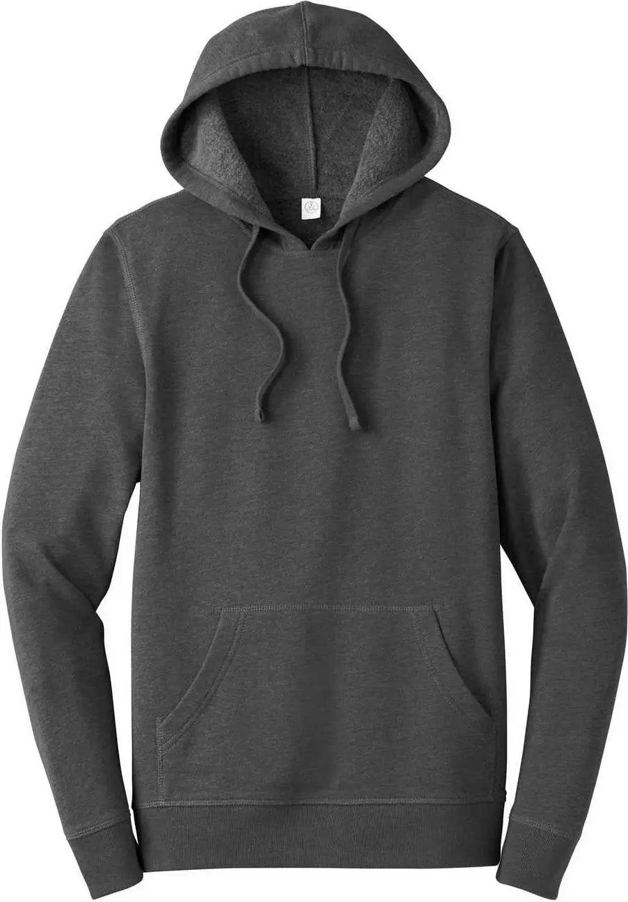 Alternative Aa8051 Rider Blended Fleece Pullover Hoodie - Heather Deep Charcoal
