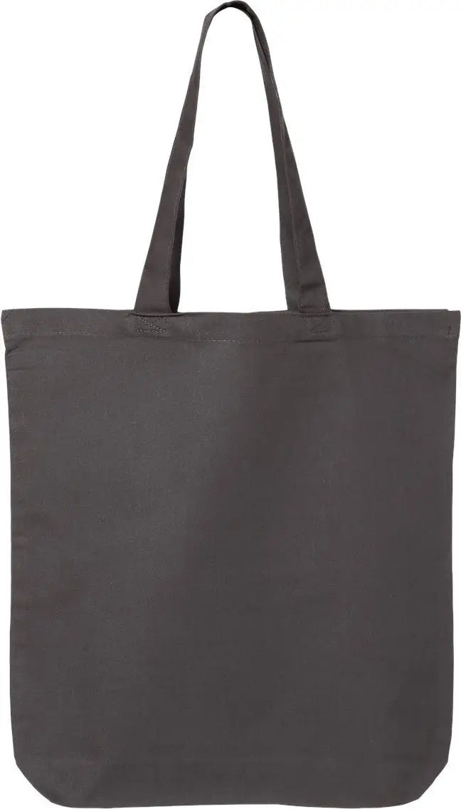 Q-tees Qtbg 12l Economical Tote - Charcoal - Dark Gray / one Size Fits Most