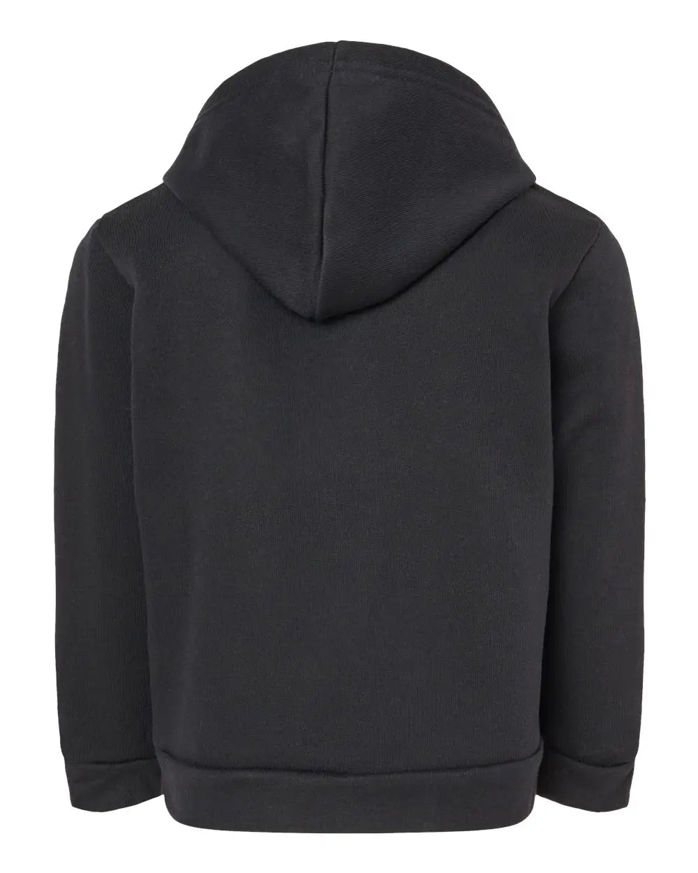 Bella + Canvas 3719t Toddler Sponge Fleece Pullover Hoodie - Black - 2t