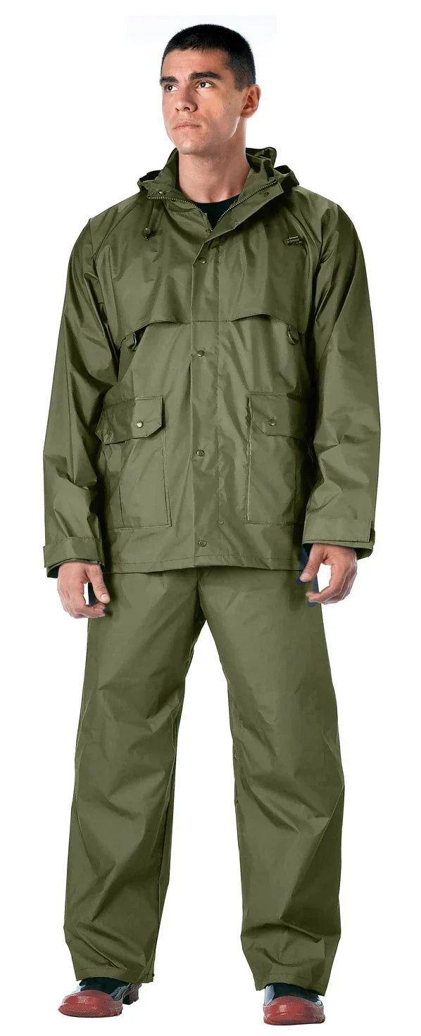 2 Piece Microlite Pvc Rainsuit